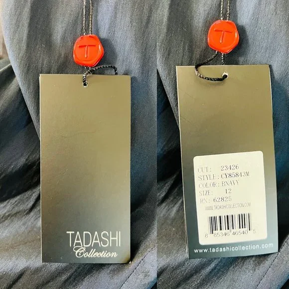 Tadashi Collection Evening Dress Size 12 New W Tags Style # CY85843M Retail $288 - Picture 12 of 12